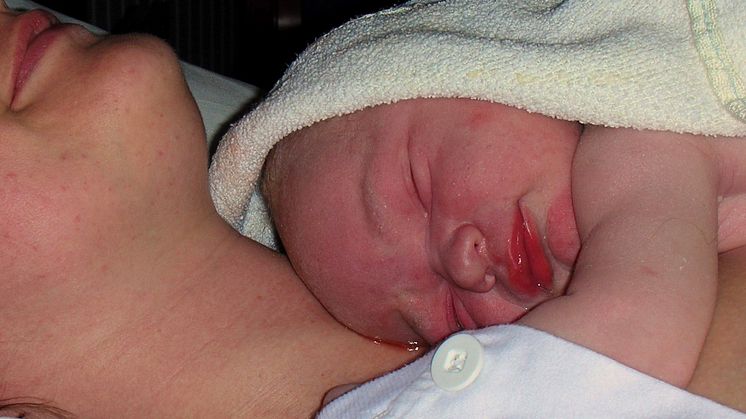 New born baby.