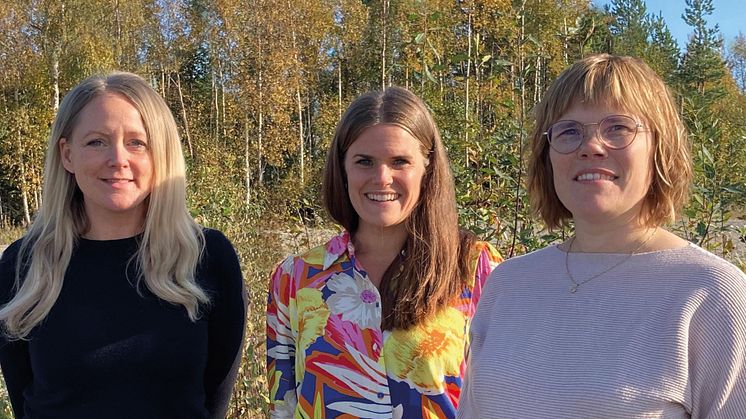 Pernilla Kearney, Karin Forsmark och Eva Wuopio tar plats i Sunpines ledningsgrupp