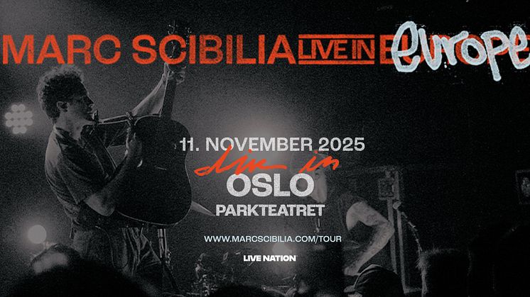 MARC SCIBILIA TIL OSLO!
