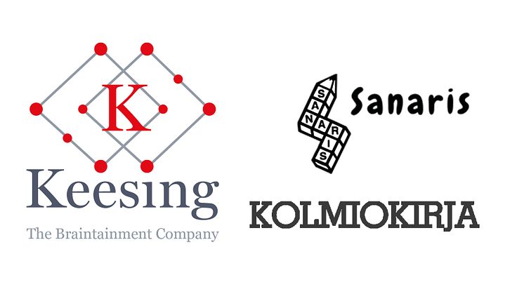 Keesing Media Group förvärvar finska Kolmiokirja och Sanaris förlag.