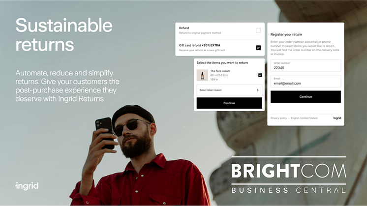 Return Management med Ingrid Returns och Business Central från BrightCom