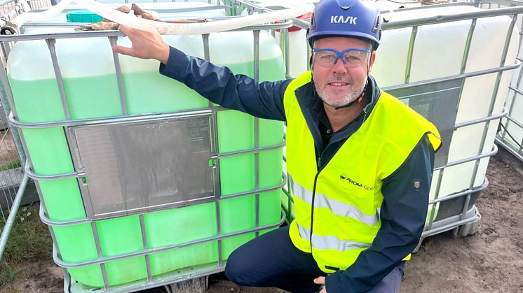 Daniel Gullberg, Key Account Manager hos Arom-dekor Kemi AB