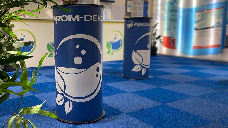 Arom-dekor Kemi Oy Autokorjaamo2025-messuilla, 14.–15. maaliskuuta