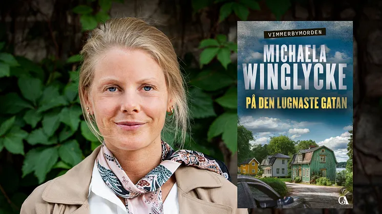 Michaela Winglycke, författare till serien Vimmerbymorden. Foto: Ola Axman