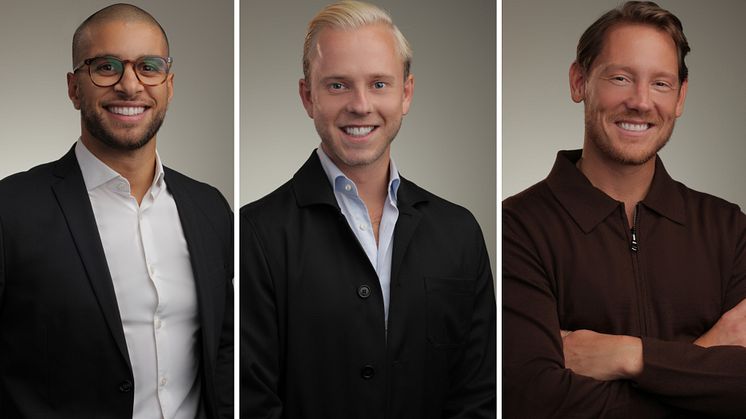 Nizar Mabrouk, Mathias Björnfot och Cale Kubena