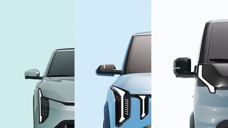 Kia släpper teaserbilder: EV4, PV5 och Concept EV2 – presenterar utökad elbilsstrategi 