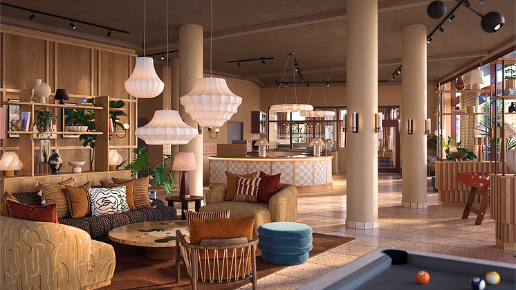 Renderingsbild: The Dock Urban Hotel & Spa