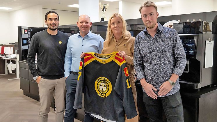 JOBmeal stärker sitt partnerskap, blir officiell kaffedistributör och utvecklingspartner till Brynäs - En bra start