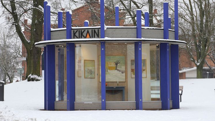 Utställningslokalen KIKAIN, i Dryadenparken.