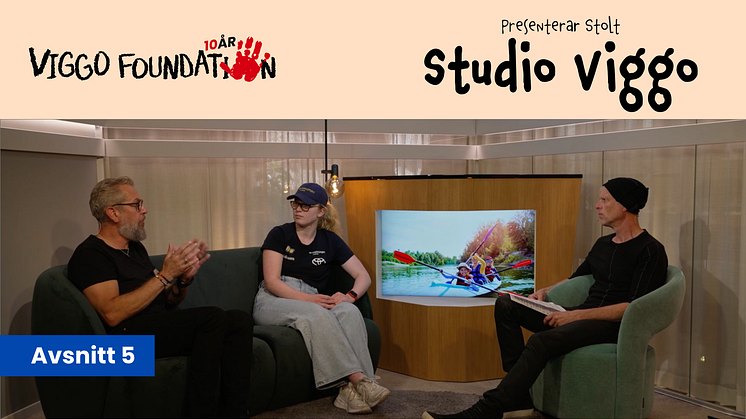 Femte avsnittet av Studio Viggo handlar om att hantera när det blir för mycket