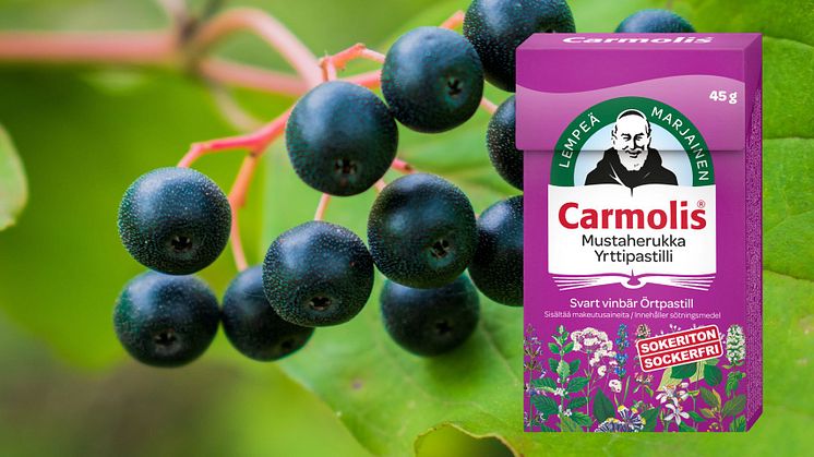 Carmoliksen uusi marjainen maku