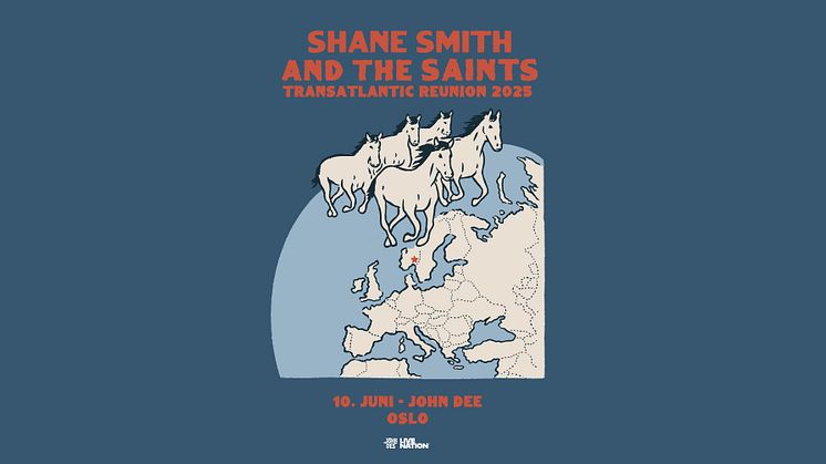 SHANE SMITH & THE SAINTS TIL OSLO!