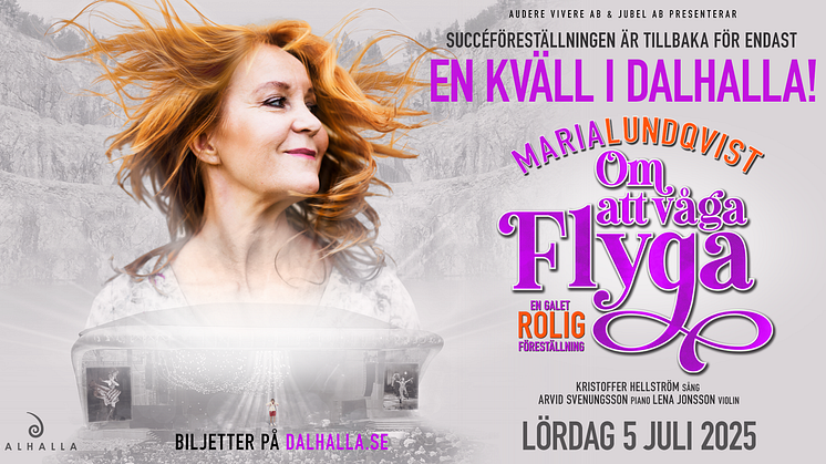 Maria Lundqvist – Om att våga flyga 2025