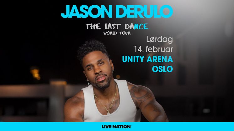 JASON DERULO TIL OSLO PÅ VALENTINES DAY!