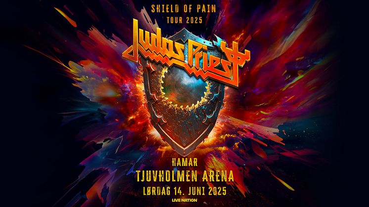 JUDAS PRIEST EKSKLUSIVT TIL TJUVHOLMEN ARENA PÅ HAMAR LØRDAG 14. JUNI 2025!