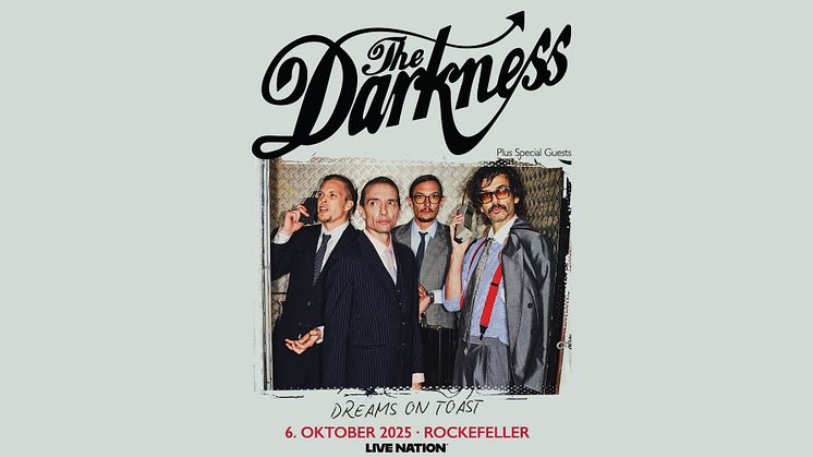 THE DARKNESS TILBAKE TIL OSLO!
