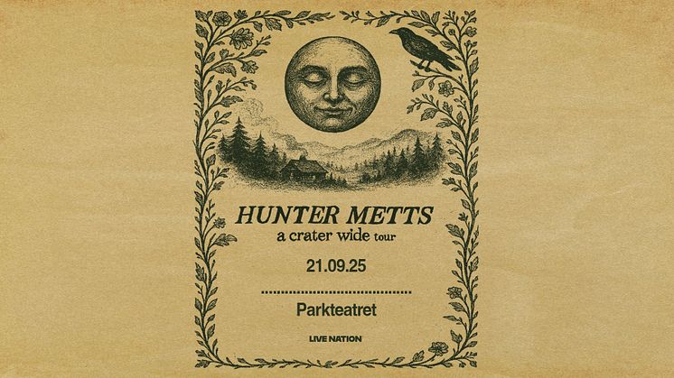HUNTER METTS TIL PARKTEATRET!