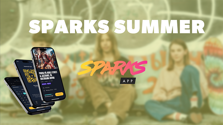 Gratistjänsten SPARKSAPP från Sparks Generation hjälper barn och unga i aktivitet i hela Stockholms Län i Sommar!