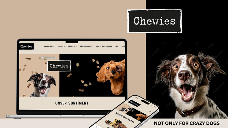 Chewies launcht neue Website – Markenrelaunch jetzt auch online erlebbar