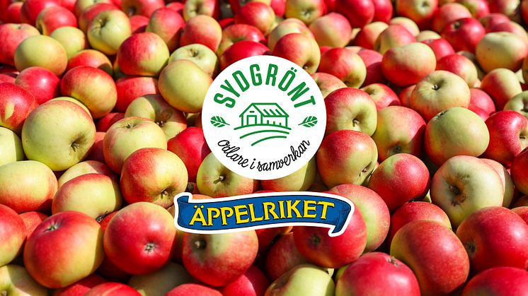 SydGrönt och Äppelriket är stolta huvudsponsorer för Kiviks Äppelmarknad 2024