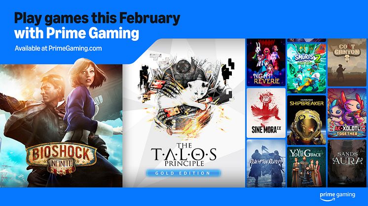 Prime Gaming February Content Update