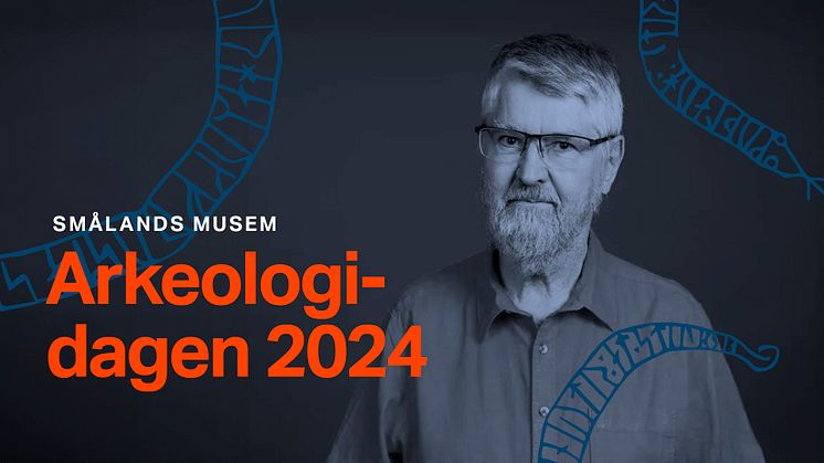 Per Stille håller föredrag på Smålands museum under Arkeologidagen 2024