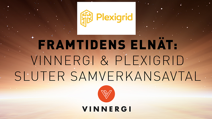 Vinnergi och Plexigrid sluter samverkansavtal för att ge elnätsbolag nya verktyg att möta framtidens krav
