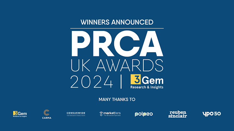 PRCA UK Awards 2024 winners announced