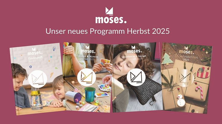 Die moses. Herbstkataloge sind da!