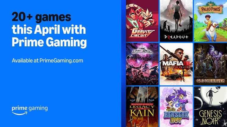 Prime Gaming April Content Update