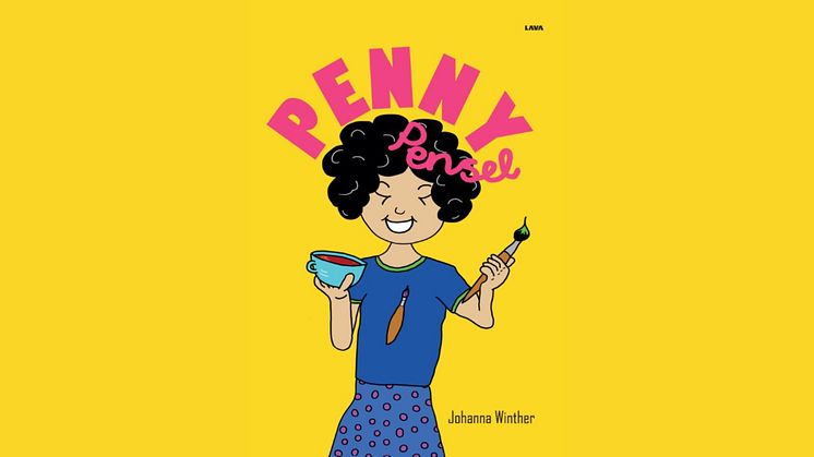 Barnboken "Penny Pensel" av Johanna Winther inspirerar till kreativitet 