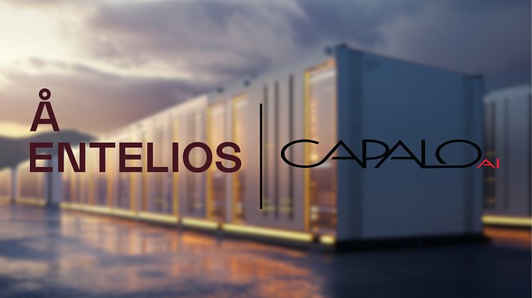 Capalo AI och Å Entelios ingår ett partnerskap för att optimera batterilagringssystem för energi tillgångar i Norden.
