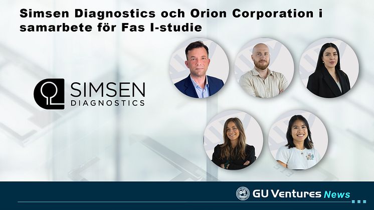 Simsen Diagnostics och Orion Corporation i samarbete för Fas I-studie