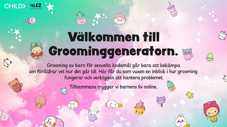 6 av 10 föräldrar oroar sig för att deras barn ska bli groomade online