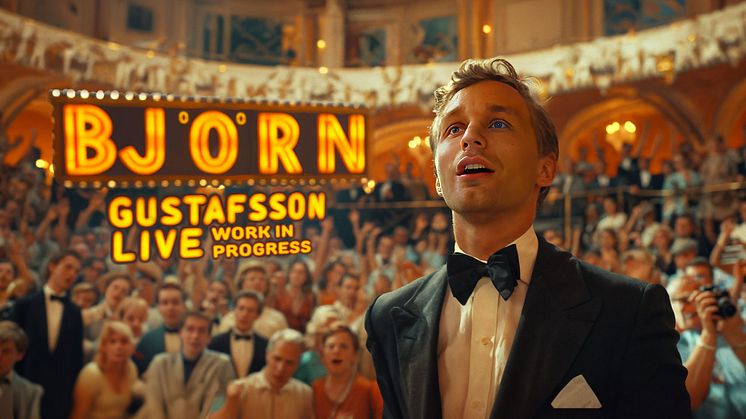 Björn Gustafsson Live - startar i Göteborg den 13 mars 2025
