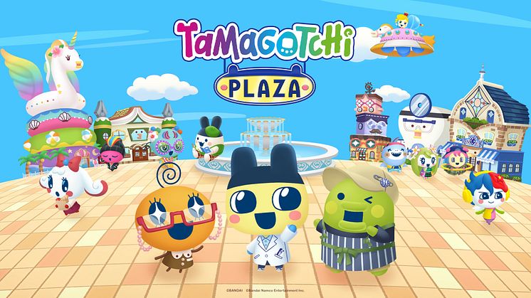 GET READY TO SET UP SHOP IN TAMAGOTCHI PLAZA LAUNCHING 27 JUNE 2025 ON NINTENDO SWITCH