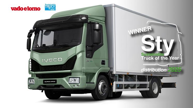 Eurocargo CNG har nylig blitt kåret til vinner av den prestisjetunge prisen Sustainable Truck of the Year i kategorien Distribusjon.
