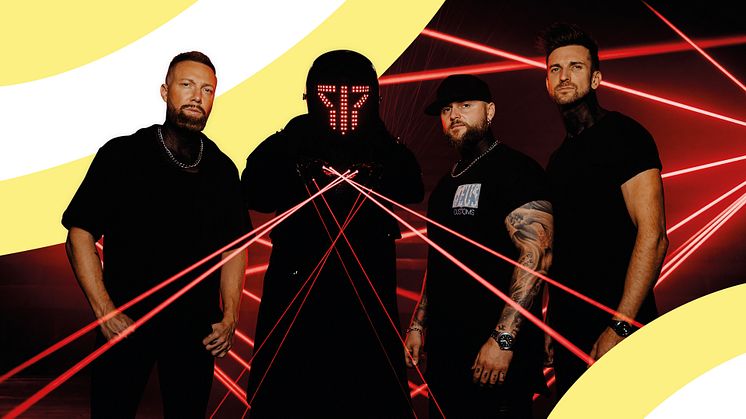 Futuristisk rock på Liseberg - Smash Into Pieces laddar för en episk kväll på Stora Scenen