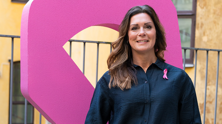 Louise Karlsson blir Bröstcancerförbundets nya ambassadör