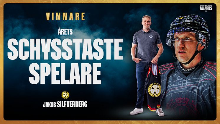 Jakob Silfverberg är Årets Schysstaste Spelare i SHL 2024/25