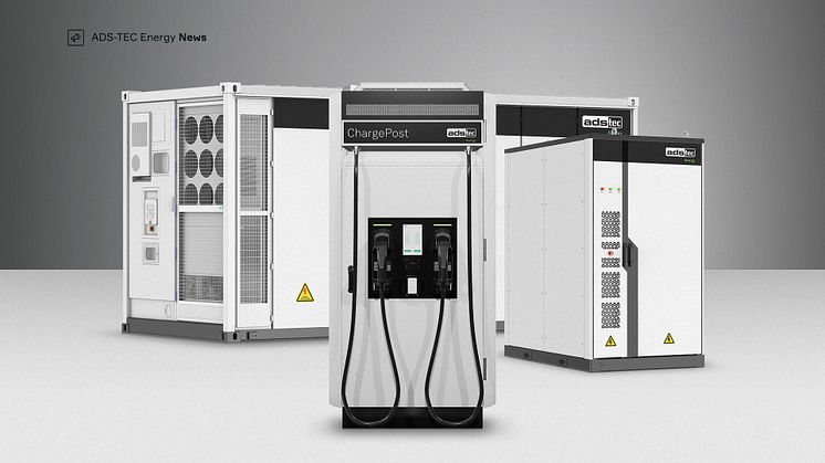 ADS-TEC Energy at Power2Drive: intelligent flexibility beyond the grid - with the ChargePost battery and rapid charging system