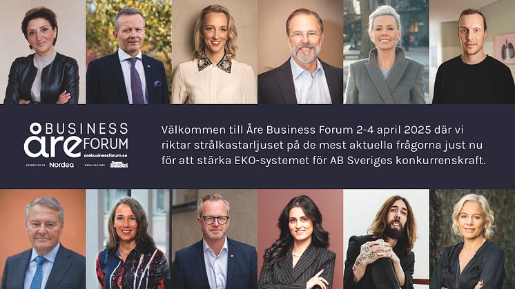 Med en namnstark talarlista kommer vi diskutera några av de mest aktuella frågorna för näringslivet just nu
