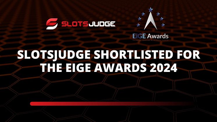 Slotsjudge Shortlisted for the EIGE Awards 2024