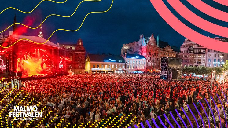 Malmöfestivalen 2024 släpper hela programmet och även kvällskonserter och lunchkonserter på Gatuscenen.