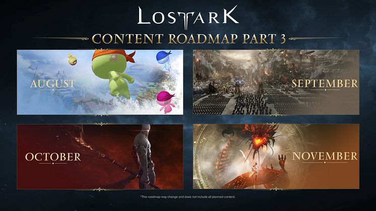 Amazon Games Reveals Latest Roadmap for Lost Ark | Aug - Nov 2024