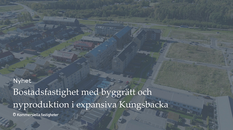 Bostadsfastighet med byggrätt och nyproduktion i expansiva Kungsbacka