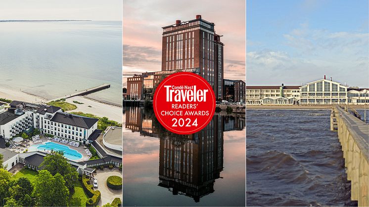 Tre ESS destinationer på listan över världens bästa hotell