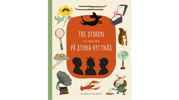Boksläpp av "Tre syskon och taxen Bob på Stora Hyttnäs" av Agneta Barle och Titti Lorentzson