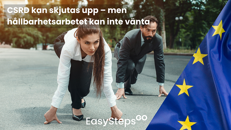 Det är många företag som redan var i startgroparna att börja hållbarhetsarbeta men nu tycks många vänta på EU