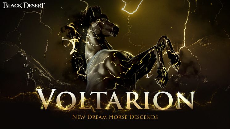Black Desert Rolls Out Update Featuring New Dream Horse Voltarion and Snowfall Crasher Event
